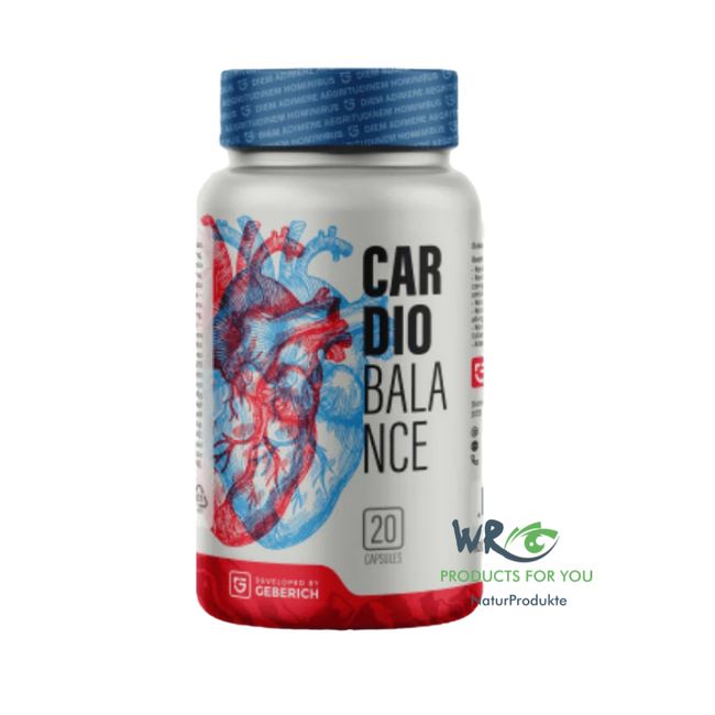 Cardio Balance Ergänzung zur Unterstützung des Herz Kreislauf Systems und gesunden Blutdrucks