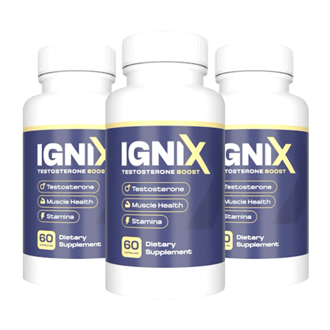 IGNIX natürliches Testosteron-Boosting und Energieergänzung für Männer