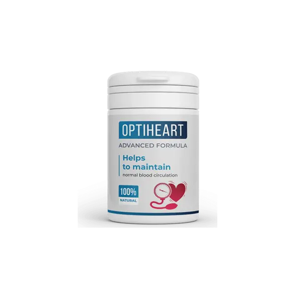 Optiheart : suplemento natural en cápsulas para apoyar la salud cardiovascular