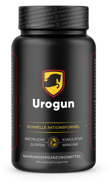 Urogun Natürliches Nahrungsergänzungsmittel zur Unterstützung der männlichen Vitalität